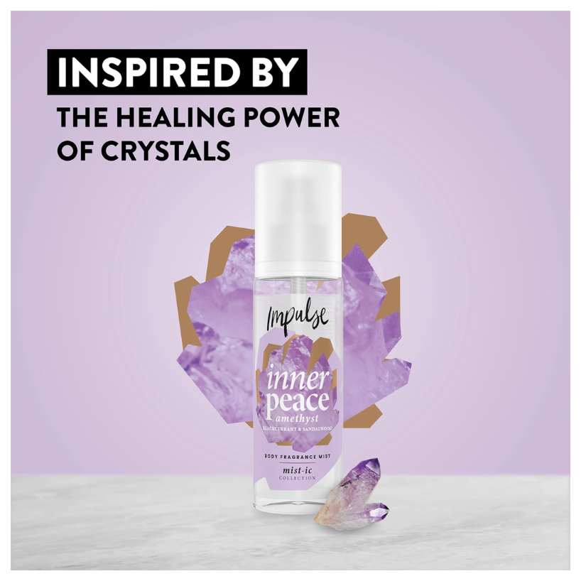 Impulse Mist-ic Inner Peace Body Mist 6 x 150ml
